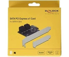 Delock karta PCI Express x1 - 4x interna