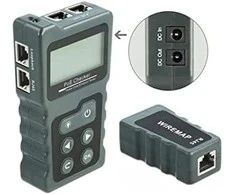 Delock LCD kabelio testeris RJ45 / PoE / DC