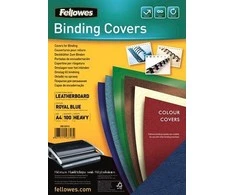 FELLOWES 5371305 Įrišimo viršelis (odinis raštas) DELTA A4. laivynas – FSC. 100 vnt