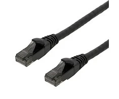 Patch kabelis DELTACO U/UTP High Flex Cat6, 3m, vyta šerdis, 24AWG, 500MHz, LSZH, juodas / UUTP-1504