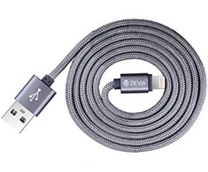 Devia Pilkas Lightning įkrovimo laidas, 1,2 m