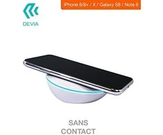 Devia Įkroviklis HQ Inductive fast wireless charger Qi Standard - Baltas