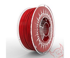 Plastikas Devil Design PLA - 1.75mm - 1kg - Hot Raudona