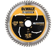 Pjovimo diskas Dewalt 210mm X 30mm 36T, DT99566-QZ