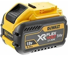 Akumuliatorius DeWalt DCB547X2-XJ; 18/54 V; 9,0 Ah; Li-ion; 2 vnt.