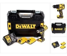Akumuliatorinis suktuvas-gręžtuvas DeWalt DCD708D2T-QW 18V, 2 Ah