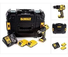Dewalt 18V XR Kompaktiškas bešepetėlinis smūginis suktuvas-gręžtuvas DCD709D2T-QW