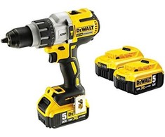 DeWalt smūginis suktuvas - gręžtuvas DCD996P3 18V, 95Nm, 3 pavaros, 3 x 5,0 Ah