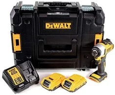 Dewalt smūginis suktuvas DCF809D2T 18V 190Nm 2x2.0Ah