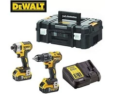 DeWalt  suktuvų rinkinys DCK268P2T-QW (DCD791+DCF887) 2x5.0Ah