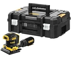 Dewalt vibracinis šlifuoklis DCW200NT, 18V, lagaminas,  be akumuliatoriaus ir kroviklio