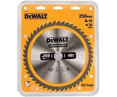 Dewalt medienos pjovimo diskas 250x30mmx48z DT1957-QZ