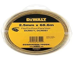 DEWALT ŻYŁKA DO KOSY 2,5mm 68,8m