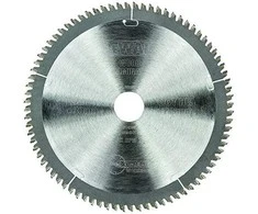 Pjovimo diskas medienai DeWalt; 216x2,6x30,0 mm; Z80; -5°