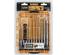 Grąžtas Grąžtų betonui rinkinys DeWalt DT70753; 10 vnt.