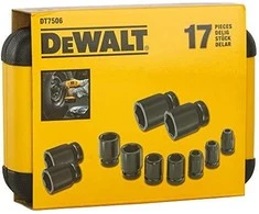 Smūginių sukimo galvučių komplektas DeWalt DT7506; 17 vnt.