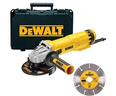 Kampinis šlifuoklis DEWALT DWE4217KD-QS 1200W, 125mm