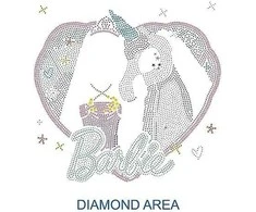 Diamond Dotz DIAMOND DOTS kūrybinis rinkinys piešimas deimantais Barbie I Believe, 4000 deimantų, DBX.094
