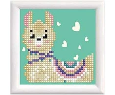 Diamond Dotz Deimantinė mozaika LLAMA HEART 9x9