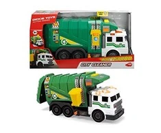 Dickie Interaktyvus šiukšliavežis City Cleaner transporto priemonė Light Sound 37 cm