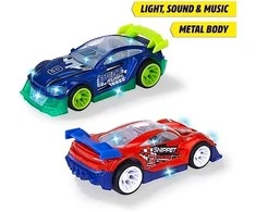 Dickie Streets N Beatz interaktyvus lenktyninis automobilis su Sound Light muzikos sistema