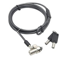 DICOTA D31540 Dicota Security W-Lock itin plonas, vienas (3,2 x 4,5 mm lizdas)