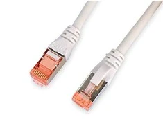 Assmann Electronic DIGITUS Komutacinis kabelis S-FTP/PIMF CAT6 1m AWG 27/7 2xRJ45 pilkas
