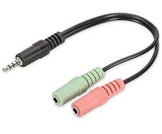 Digitus Telefonas RJ10 4P4C - RJ10 4P4C (AK-460101-020-S)