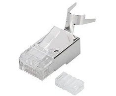 „Digitus“ modulinis kištukas apvaliam kabeliui, CAT 6A, 100 vnt. | AK-219604