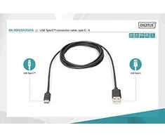 Digitus Assmann Electronic ASSMANN USB Type-C jungties kabelis Type-C - A