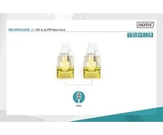 Digitus CAT 6A S / FTP PATCH CORD AWG CAT 6A S / FTP PATCH CORD AWG