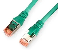 Digitus Pečkordas CAT6, S-FTP, 0.25m, žalia, 10 vienetų (DK-1644- 0025- G-10)