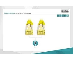 „Digitus Patchcord CAT6A“, S- FTP, 1 m (DK-1644-A-010 / Y)