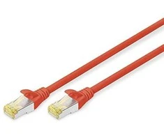 Digitus Patricor Cat6A, S / FTP, 2m, raudona (KV -1644- A-020 / R)