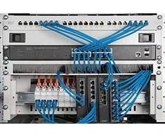 Digitus | 1U cable brush management panel open brush | DN-97661 | The Cable Management Panel is getting fixed on the 483 mm (19”) profile rails | Juodas