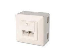 Moduliniai sieniniai lizdai Digitus CAT 5e 2x RJ45 LSA