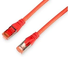 Digitus Pečkordas CAT6, S- FTP, 0,5 m, raudona, 10 vienetų (DK- 1644- 005- R- 10)