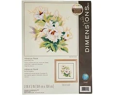DIMENSIONS Wilton Brands Hibiscus Floral D1544