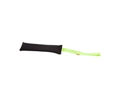 Dingo įkandimo judrumas 8 x 27 cm juoda, bungee rankena - žalia - 15594