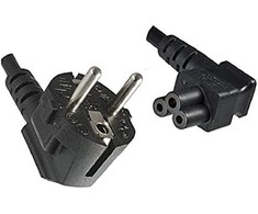Dinic Maitinimo laidas TRITON EFB Elektronik EK551.3, maitinimo laidas, juodas, 3 m, CEE7/7 C5