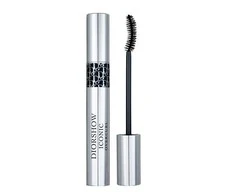 Apimties suteikiantis blakstienų tušas tobulam blakstienų užrietimui Dior show Iconic Overcurl (Spectacular Volume &amp; Curl Professional Blakstienų tušas) 6 g, 090 Over Juodas