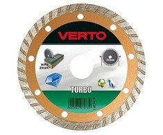 Tarcza Verto 125x22,2 mm turbo deimantinis diskas - 61H2T5