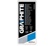 Grąžtas Graphite HSS-Co metalo grąžtai 8,5 mm, 5 vnt