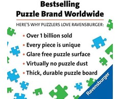 Ravensburger Dėlionė 9000 vnt. - Disney personažų muziejus