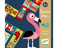 Djeco Domino - Animo-dėlionė (28 vnt.) ( DJ08165 )
