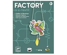 Djeco Gamykla - E-tekstilė - Karoliai - Paukštis ( DJ09323 )