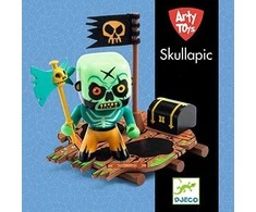 Djeco Arty Toys figūrėlės - Piratai - Skullapic ( DJ06841 )