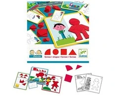 Djeco Edukacinis žaidimas - Eduludo - Formos ( DJ08300 )