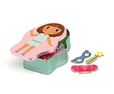 Djeco Mediniai magnetai ir metalinė dėžutė - Gražuolė ( DJ03084 )