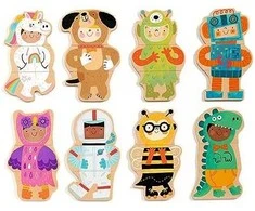 Dėlionė Djeco Magnetukų rinkinys - Apsirenkime (24 vnt.) ( DJ03128 )